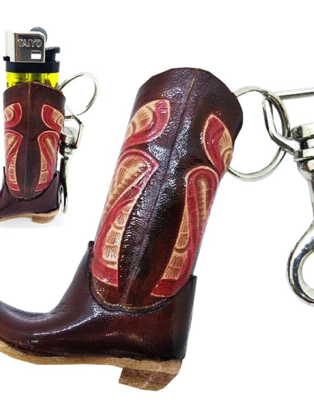 Keyring - Miniature Hand Made Keychain Key Tag for Men Carabiners Keys Organizer